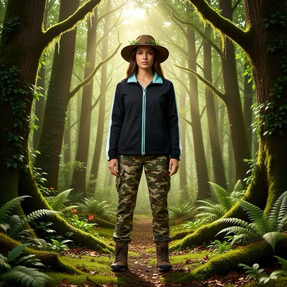 Oleg Cassini Jackets & Blazers - VTG Oleg Cassini Sports Jacket Women L Black Windbreaker NylonBlend FullZip 90s